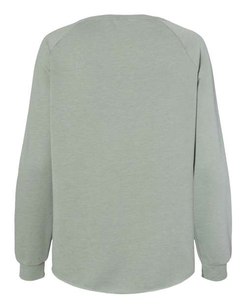 Independent Trading Co. Women's California Wave Wash Crewneck Sweatshirt - Image 7