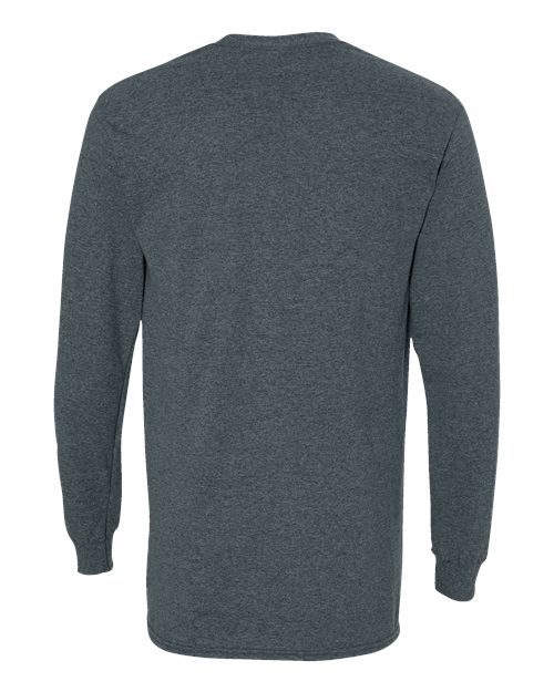 Gildan Unisex Heavy Cotton™ Long Sleeve T-Shirt - Image 36