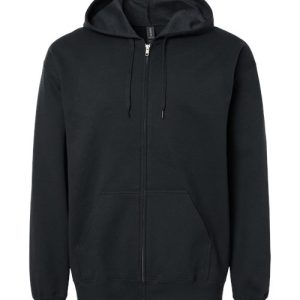 Alternative view of Gildan Unisex Softstyle® Midweight Full-Zip Hooded Sweatshirt