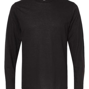 Alternative view of M&O Poly-Blend Long Sleeve T-Shirt