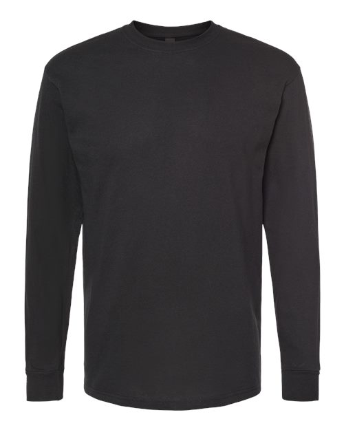 M&O Unisex Gold Soft Touch Long Sleeve T-Shirt - Image 5