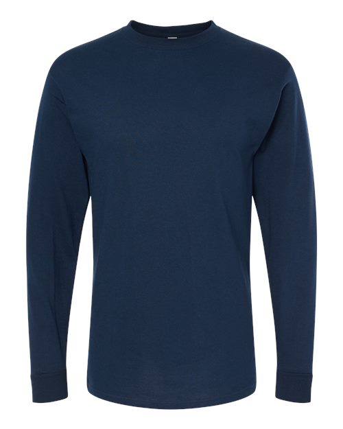 M&O Unisex Gold Soft Touch Long Sleeve T-Shirt - Image 8