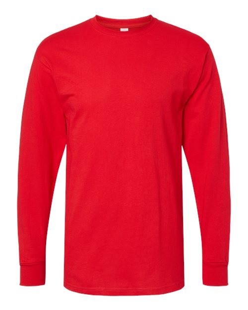M&O Unisex Gold Soft Touch Long Sleeve T-Shirt - Image 9