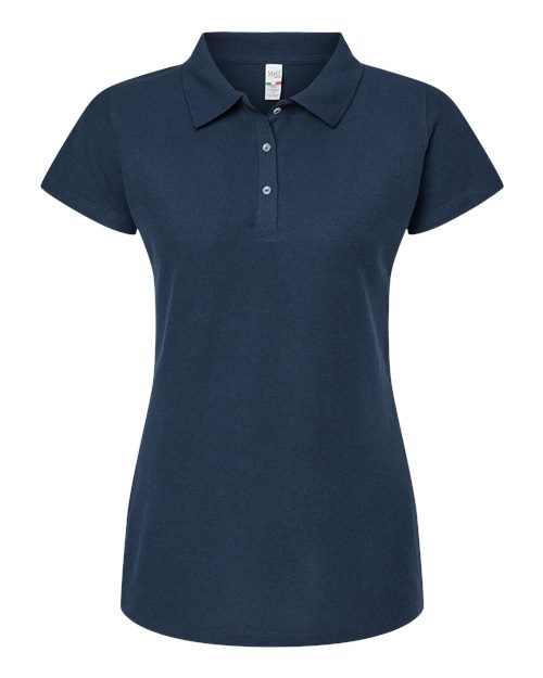 M&O Women's Soft Touch Polo - Image 2