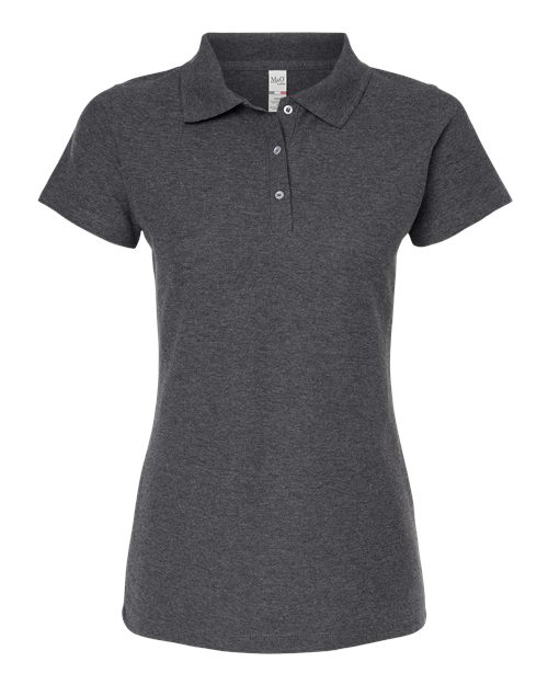 M&O Women's Soft Touch Polo - Image 3
