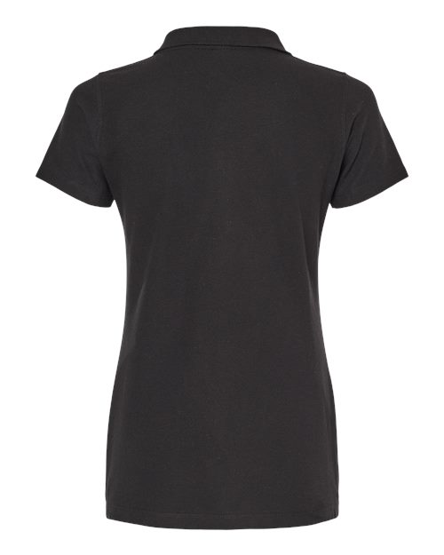 M&O Women's Ringspun Pique Polo - Image 6