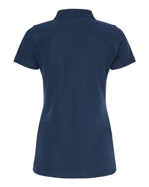 M&O Women's Ringspun Pique Polo - Image 7