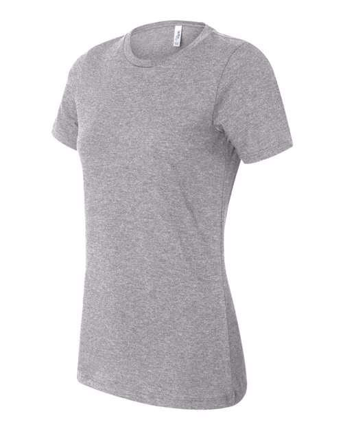 BELLA + CANVAS Women’s Relaxed Fit Heather CVC Tee - Image 12