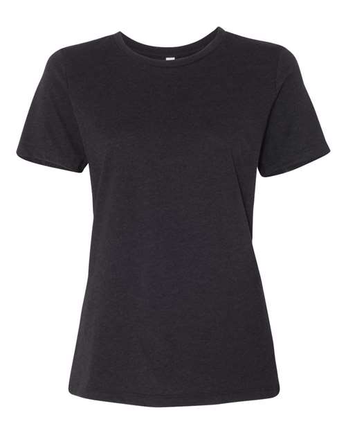 BELLA + CANVAS Women’s Relaxed Fit Heather CVC Tee - Image 3