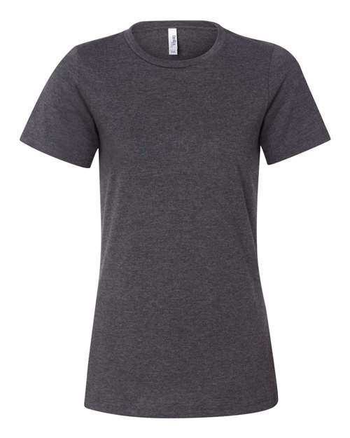BELLA + CANVAS Women’s Relaxed Fit Heather CVC Tee - Image 4