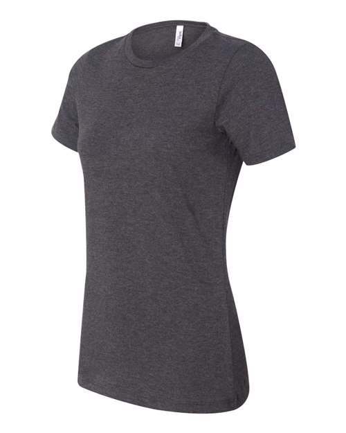BELLA + CANVAS Women’s Relaxed Fit Heather CVC Tee - Image 13