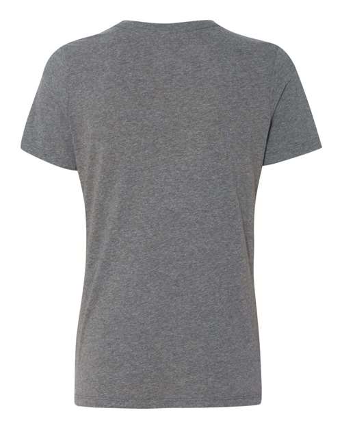 BELLA + CANVAS Women’s Relaxed Fit Heather CVC Tee - Image 18