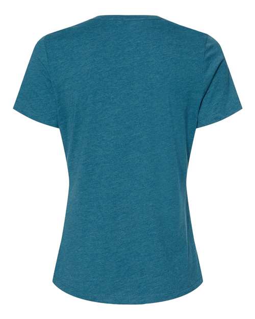 BELLA + CANVAS Women’s Relaxed Fit Heather CVC Tee - Image 19