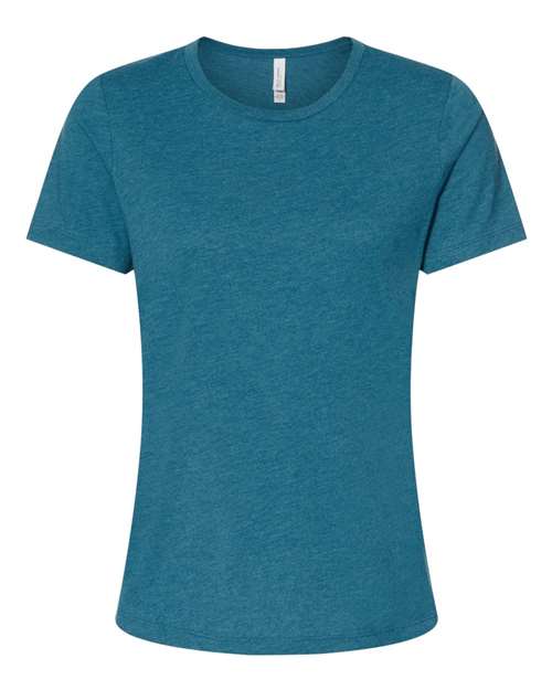 BELLA + CANVAS Women’s Relaxed Fit Heather CVC Tee - Image 6