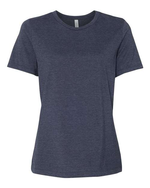 BELLA + CANVAS Women’s Relaxed Fit Heather CVC Tee - Image 8