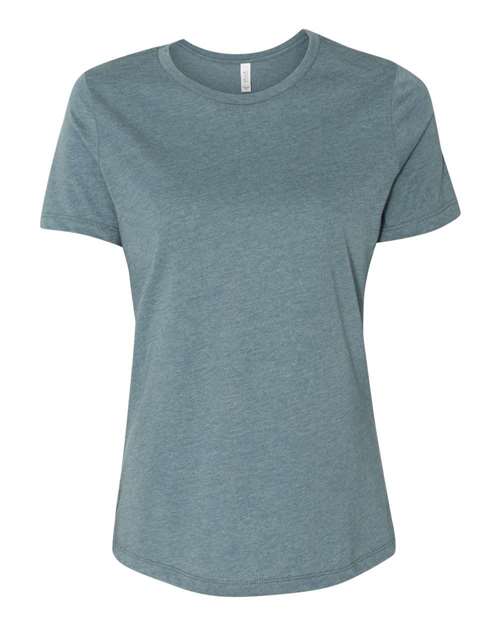 BELLA + CANVAS Women’s Relaxed Fit Heather CVC Tee - Image 9