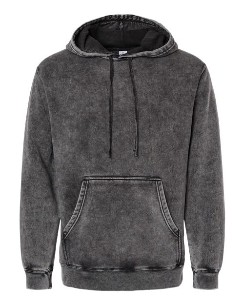 Independent Trading Co. Unisex Midweight Mineral Wash Hooded Sweatshirt - Image 2