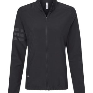 Alternative view of Adidas Women's Wind Resistant Full-Zip Jacket
