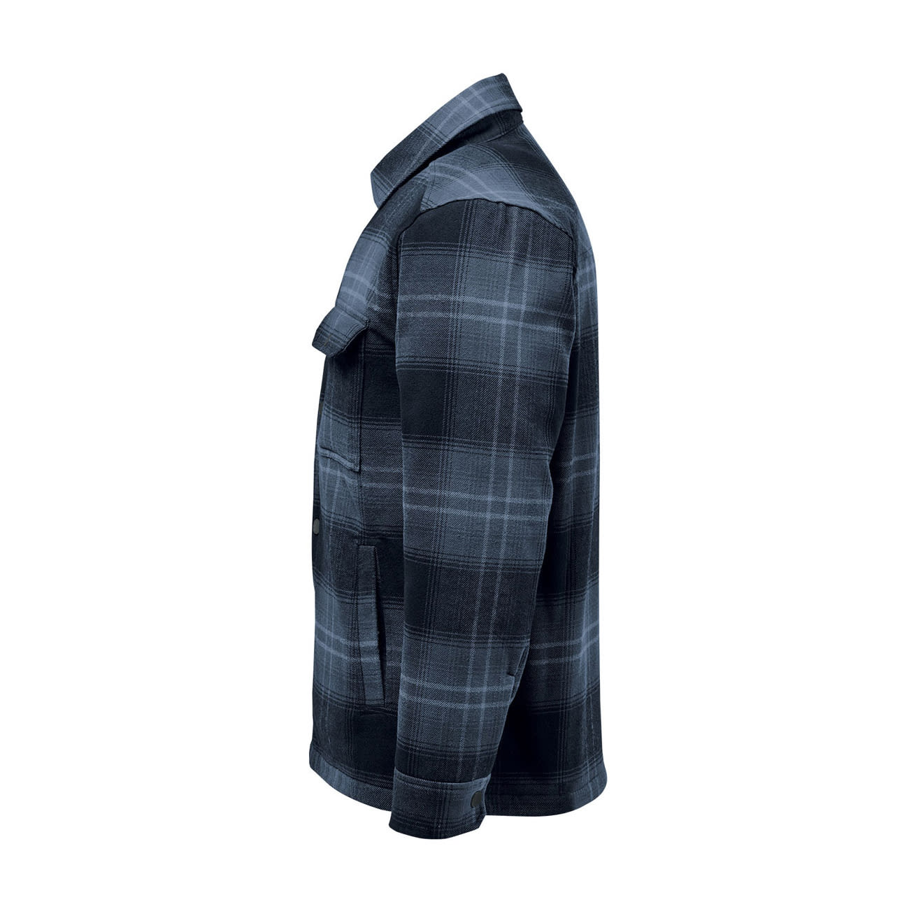 Highland Sherpa Lined Plaid Jacket - Image 4