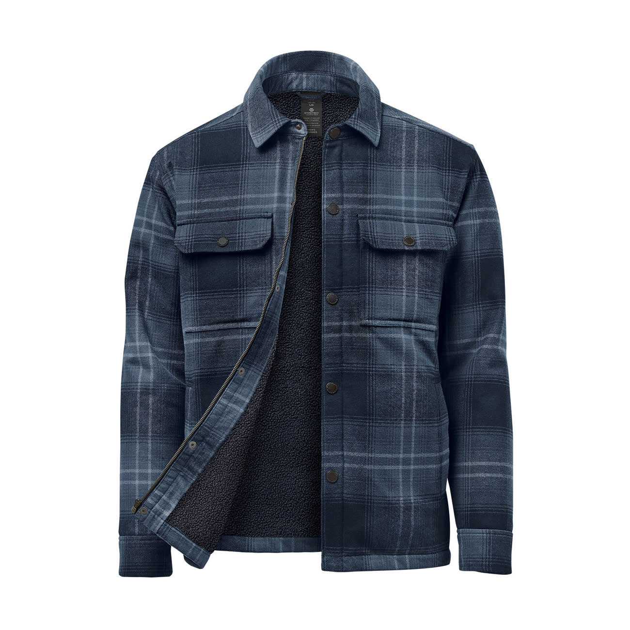 Highland Sherpa Lined Plaid Jacket - Image 5