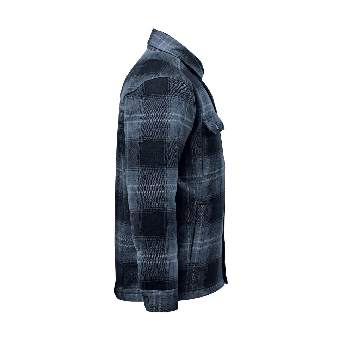 Highland Sherpa Lined Plaid Jacket - Image 3