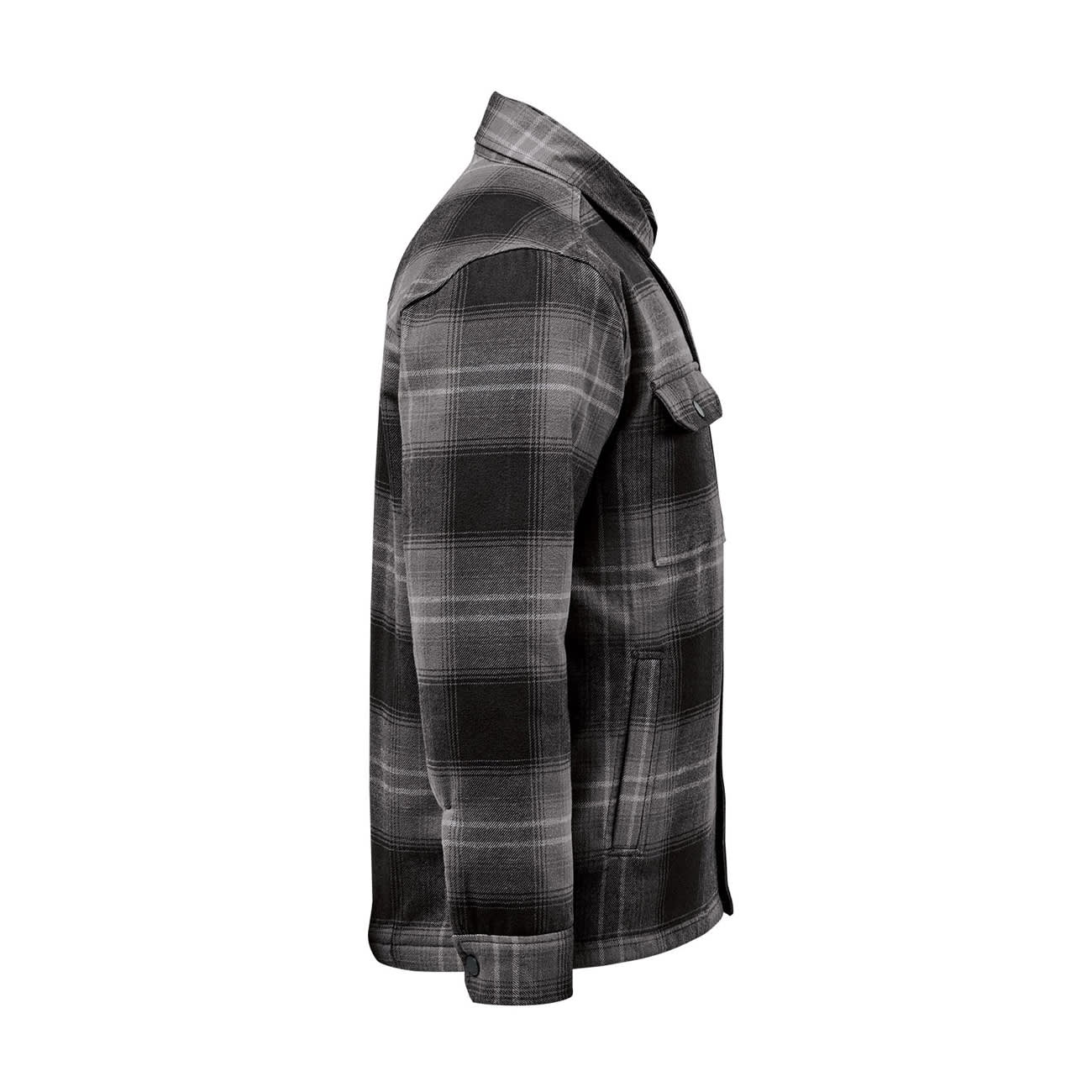 Highland Sherpa Lined Plaid Jacket - Image 8