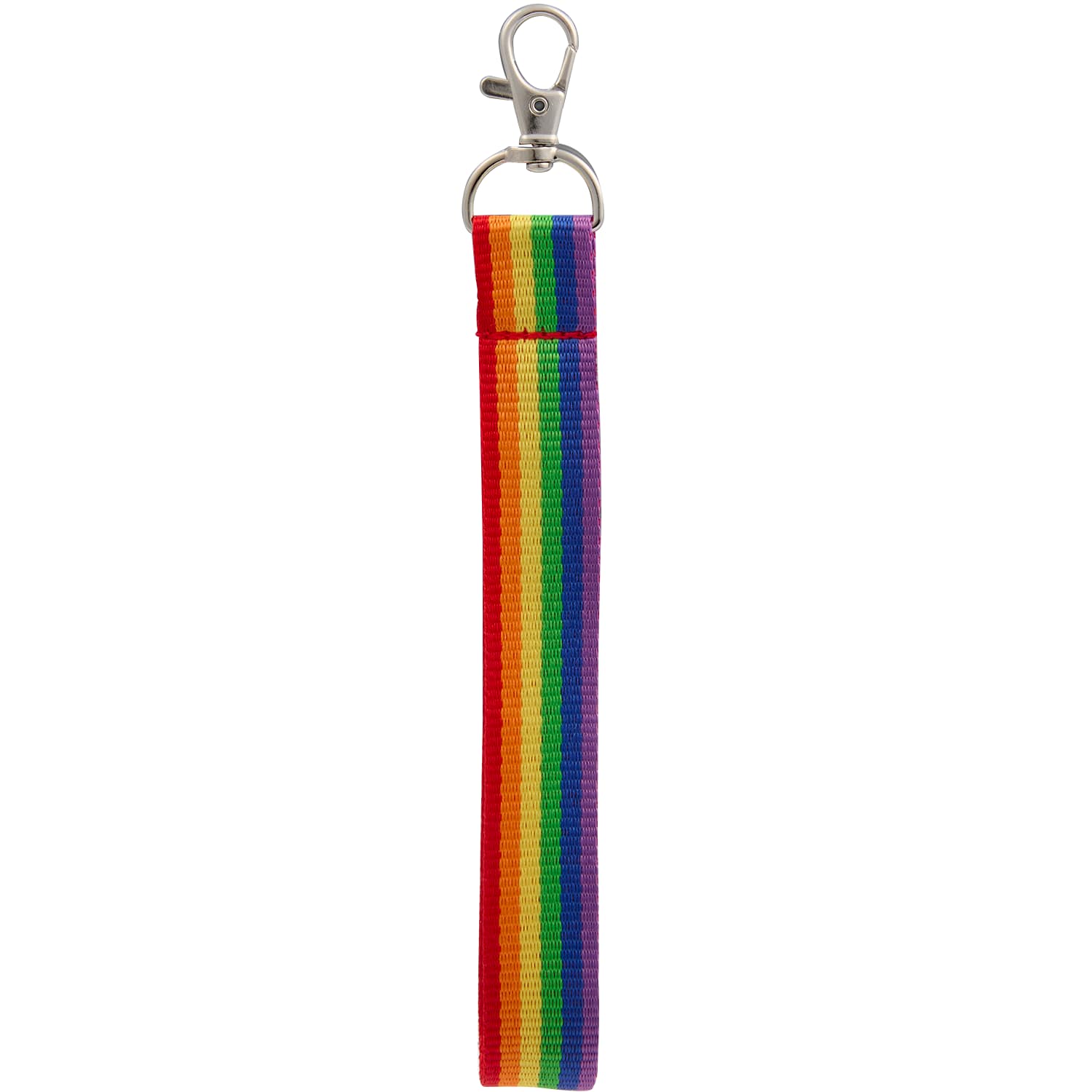 Rainbow Recycled Wrist Lanyard - Image 3