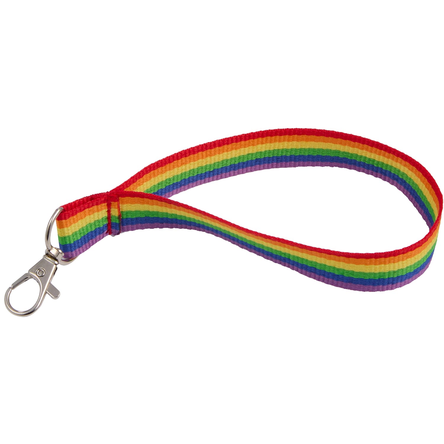 Rainbow Recycled Wrist Lanyard - Image 4