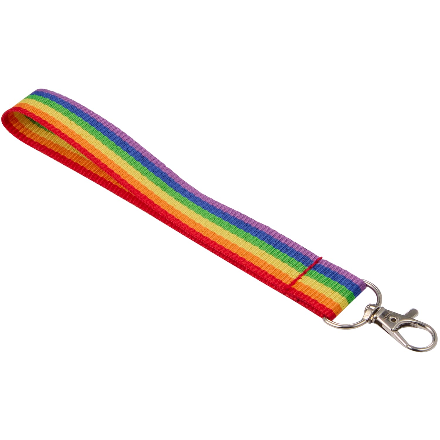Rainbow Recycled Wrist Lanyard - Image 5