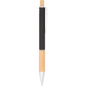 Alternative view of Bamboo and Recycled Aluminum Soft Touch Ballpoint