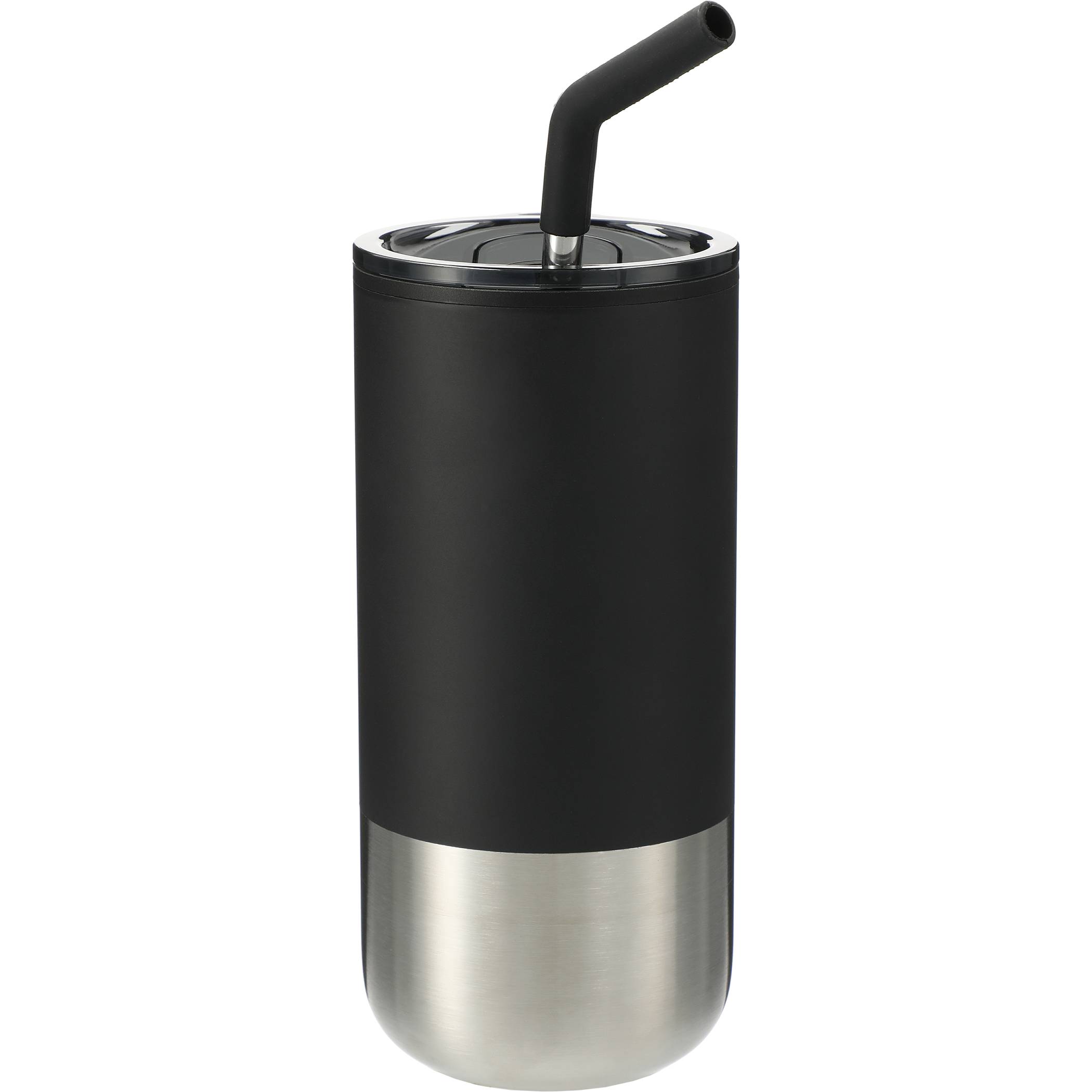 Lagom Insulated 16oz Stainless Steel Tumbler with Straw - Image 4