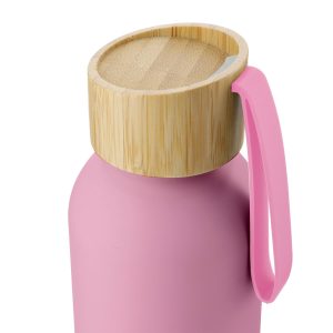 Alternative view of Ryze Aluminum Bottle 22 oz w/ FSC® 100% Bamboo Lid