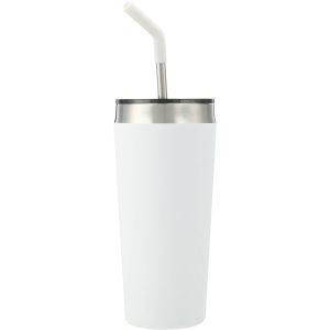 Alternative view of Faye 20oz Vacuum Tumbler w/ SS Straw