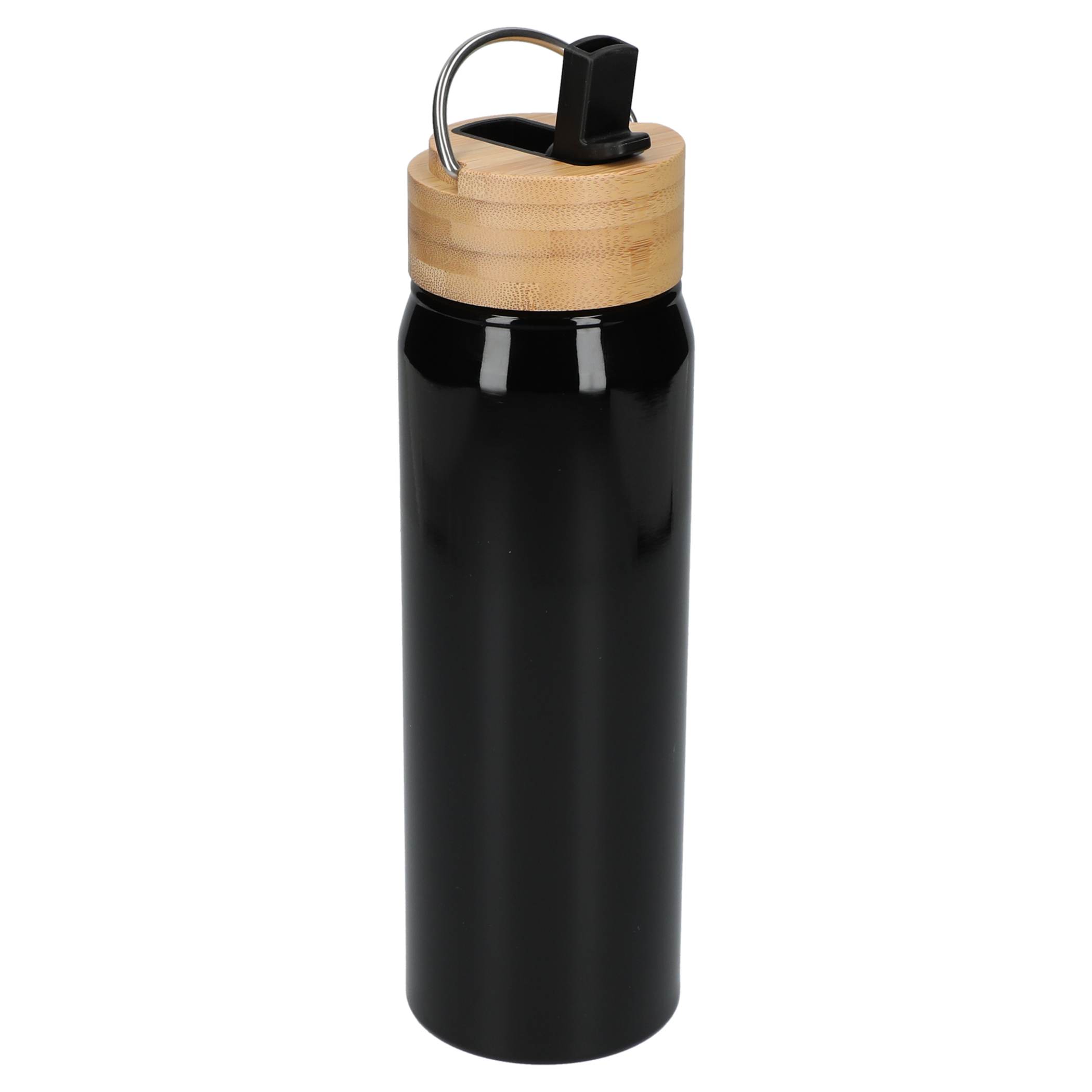 Billy 26oz Eco-Friendly Aluminum Bottle W/ FSC® 100% Bamboo Lid - Image 9