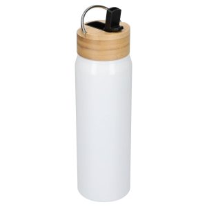 Alternative view of Billy 26oz Eco-Friendly Aluminum Bottle W/ FSC® 100% Bamboo Lid