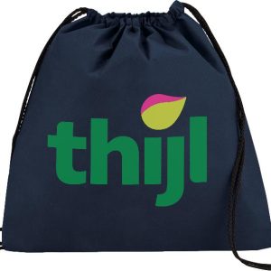 Evergreen Non-Woven Drawstring Bag