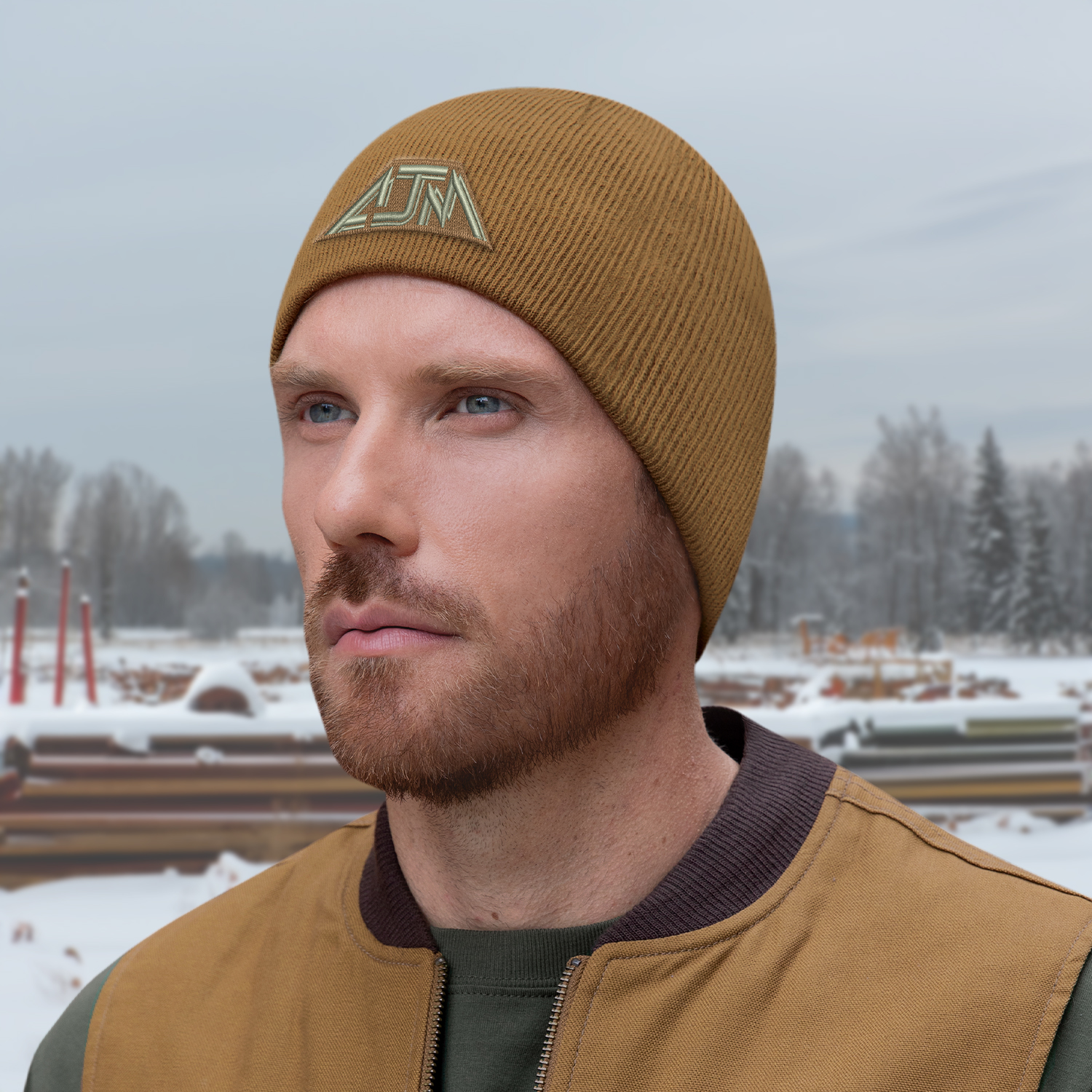 Board Toque — Rib knit — AJM 0030M - Image 7