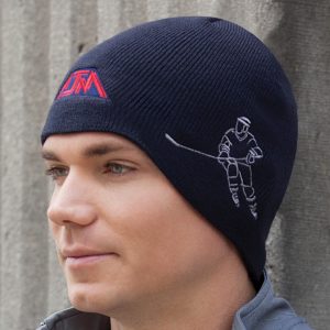 Alternative view of Board Toque (Hockey) — Rib knit — AJM 0160M