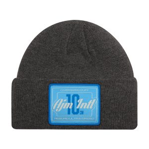 Cuff Toque with Oversized 10cm Cuff — Rib knit — AJM 0404M