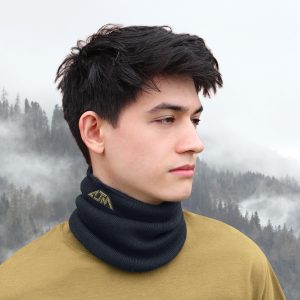 Alternative view of Neck Warmer — Rib knit — AJM 0560M