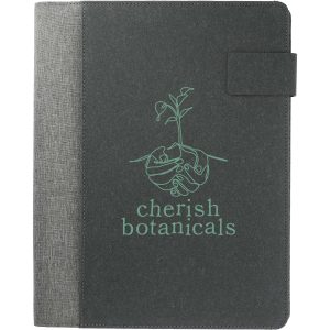 Reclaim RPET 5000 mAh Wireless Charging Writing Pad with FSC® Mix Paper