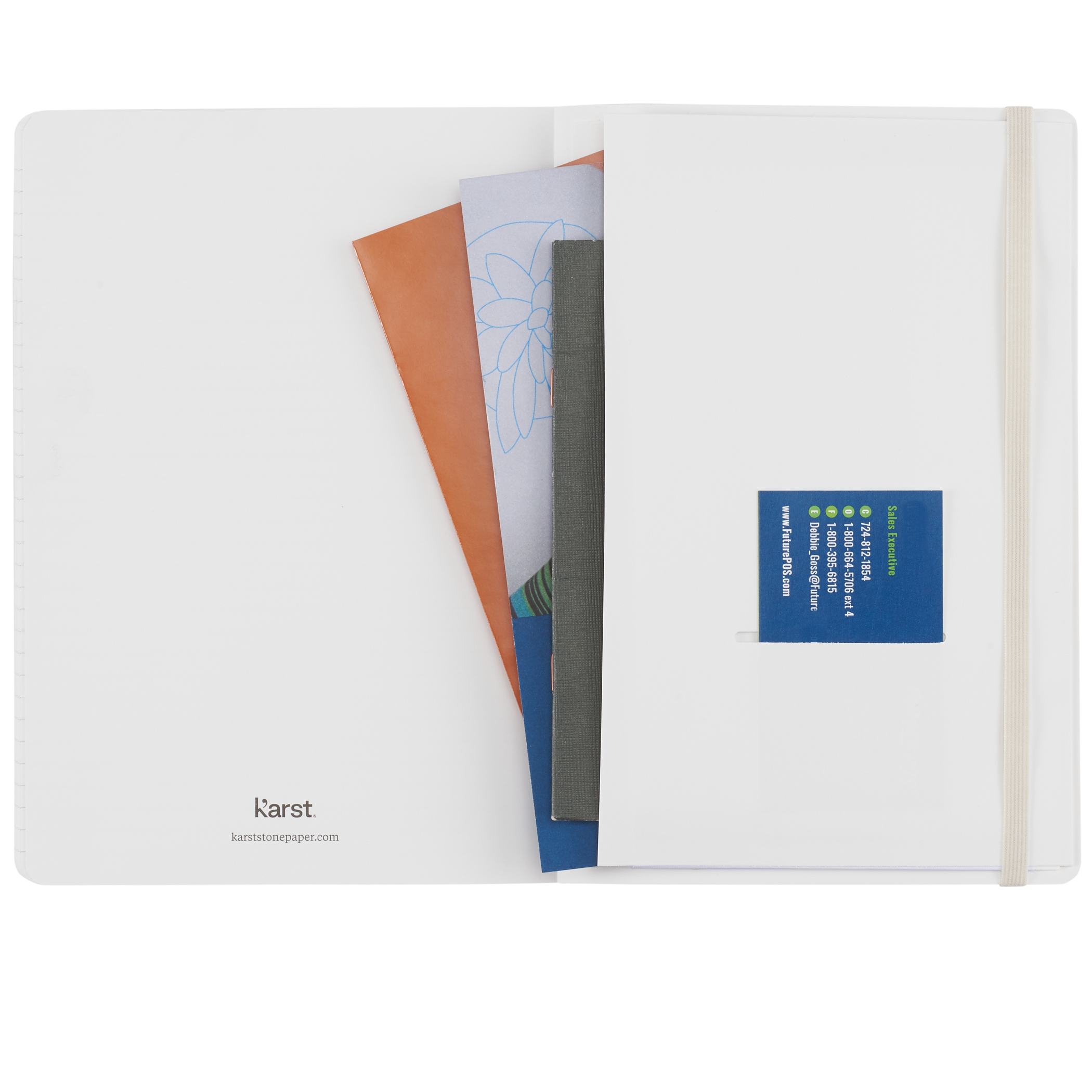 Karst Stone Paper 5.5” x 8.5" Soft Cover Notebook - Image 4