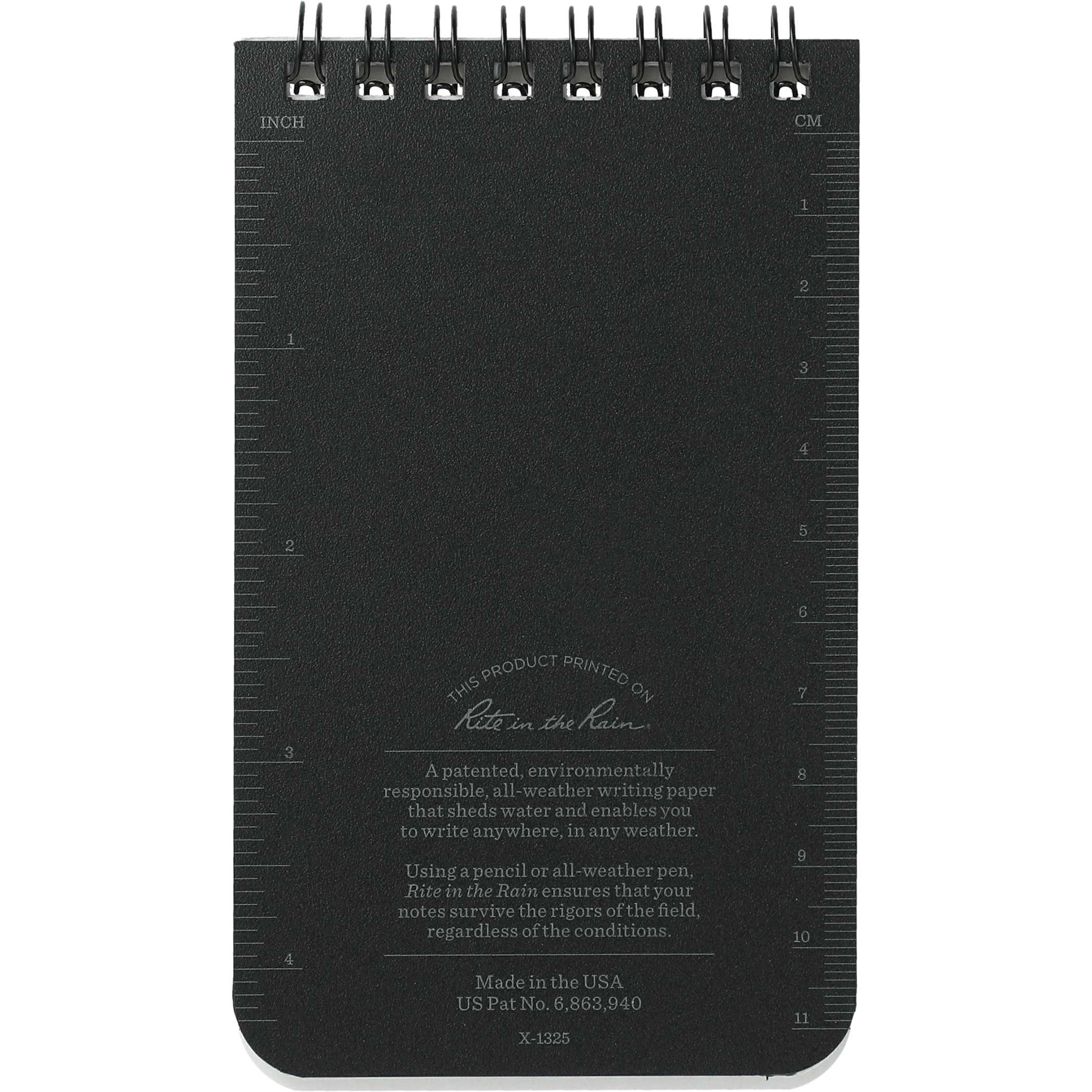 3” x 5” Rite in the Rain Top Spiral Notebook - Image 2