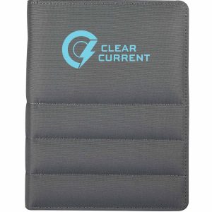 Puffer Zippered Padfolio with FSC® Recycled Paper