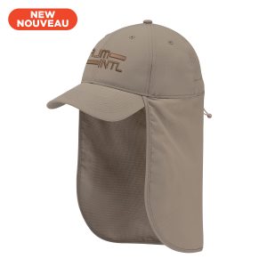 6 Panel Constructed Full-Fit with Neck Flap Cap — AJM 0E130M