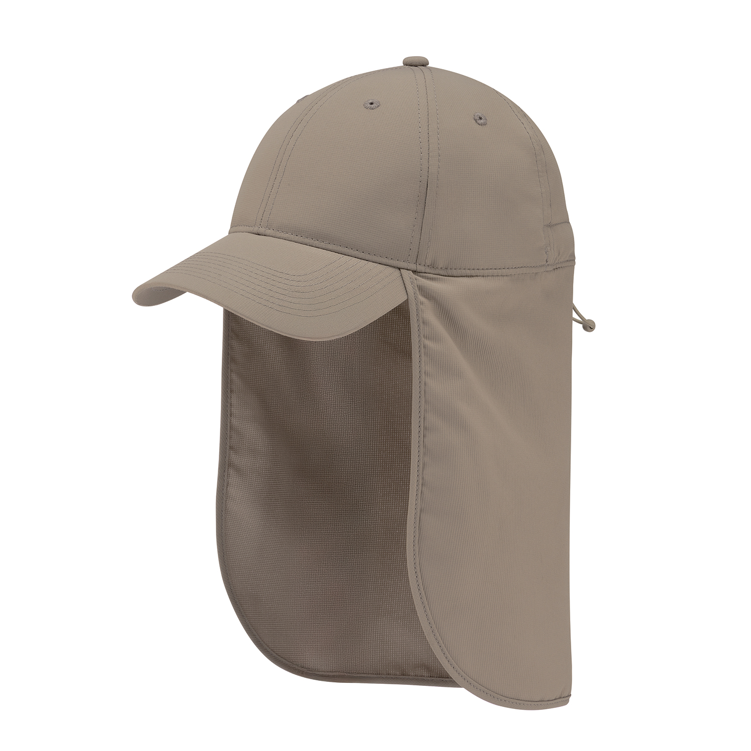 6 Panel Constructed Full-Fit with Neck Flap Cap — AJM 0E130M - Image 8