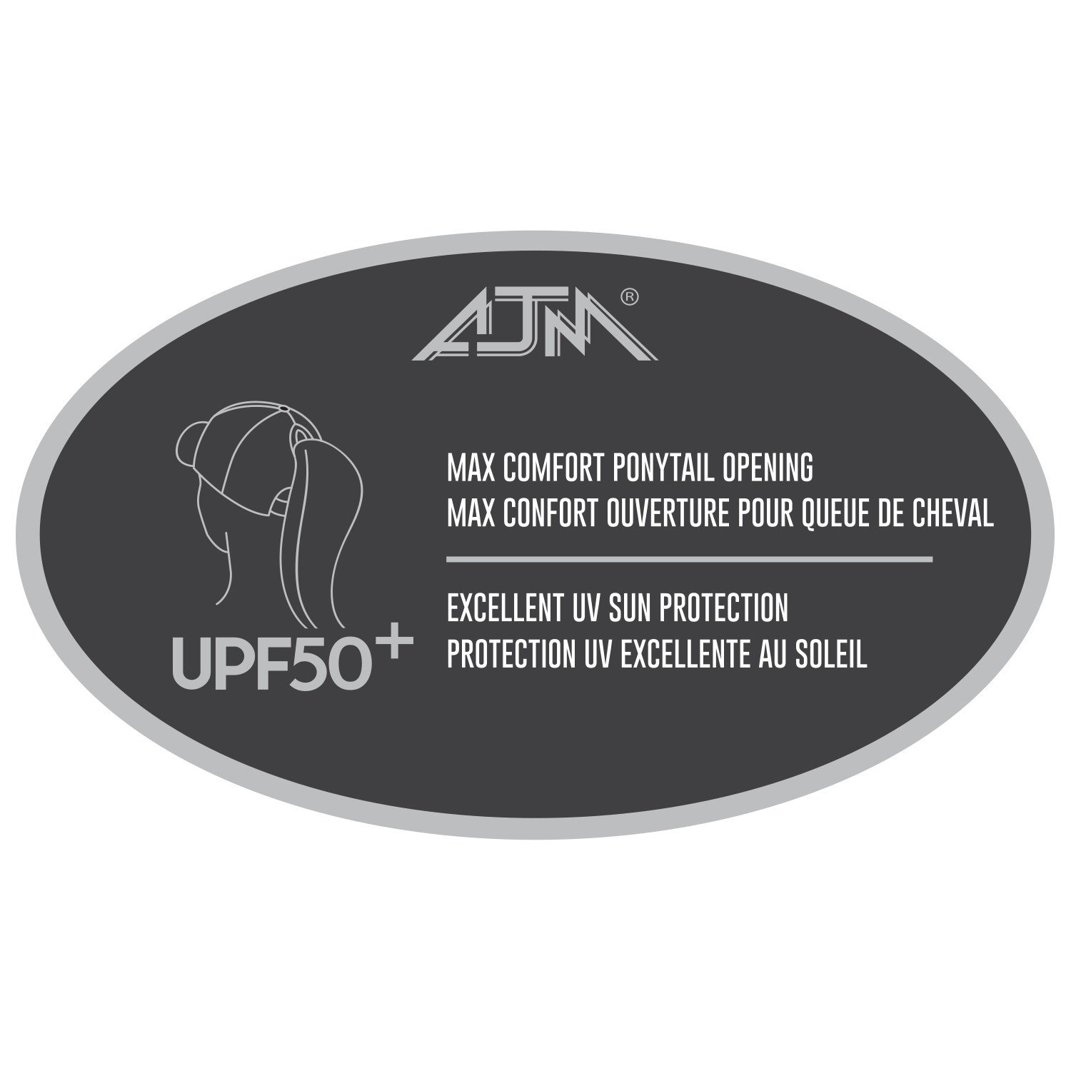 5 Panel Constructed Full-Fit-Five (Women's) Cap — AJM 0E970L - Image 3