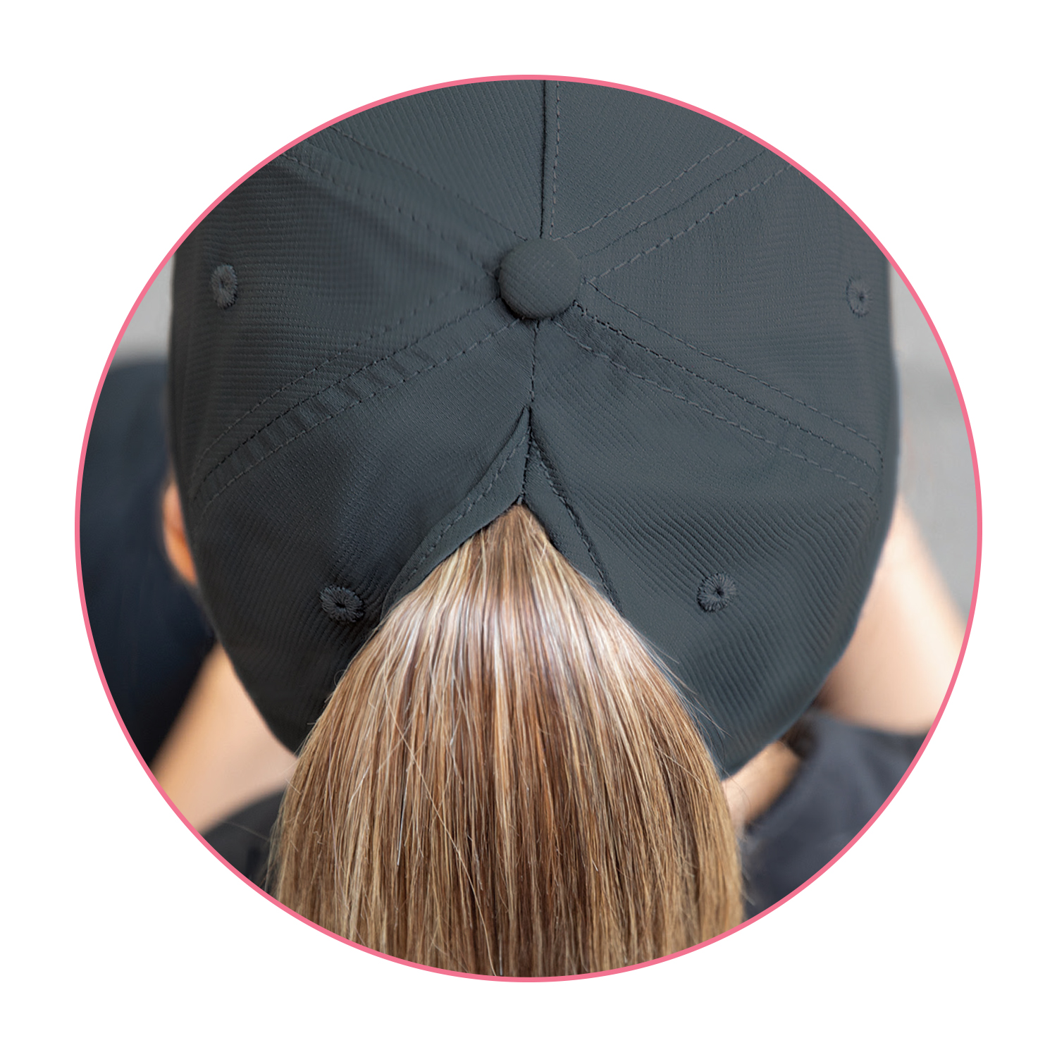 5 Panel Constructed Full-Fit-Five (Women's) Cap — AJM 0E970L - Image 5