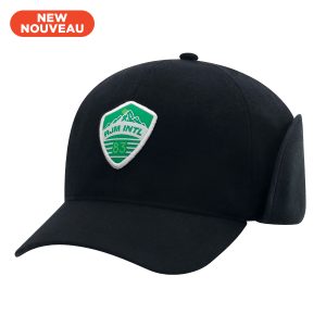 6 Panel Constructed Full-Fit with Ear Flap (Adjust-A-Fit) Cap — AJM 0F450