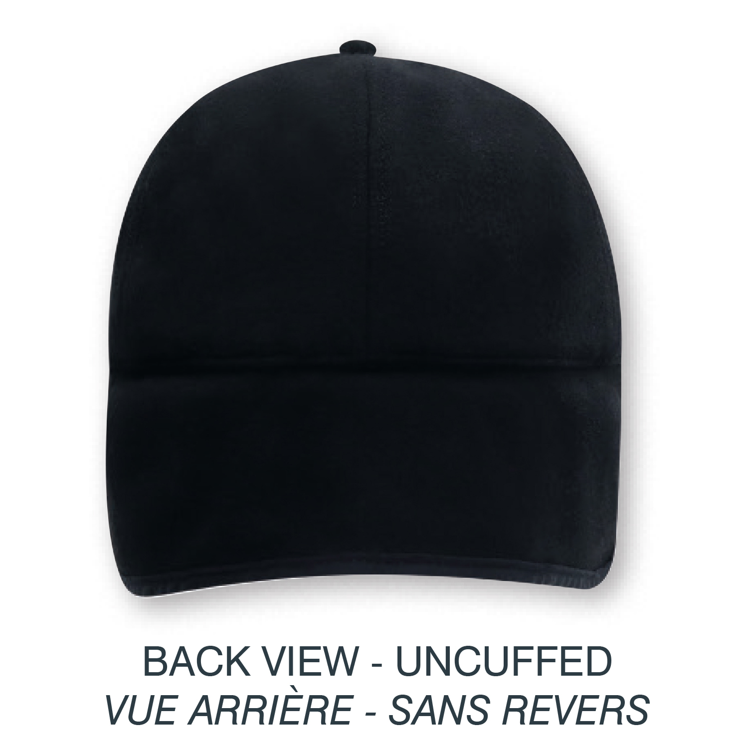 6 Panel Constructed Full-Fit with Ear Flap (Adjust-A-Fit) Cap — AJM 0F450 - Image 6